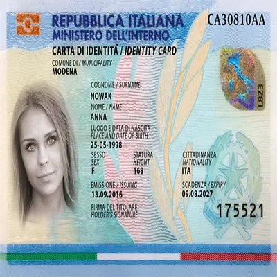 Buy Fake Italian ID Card Online