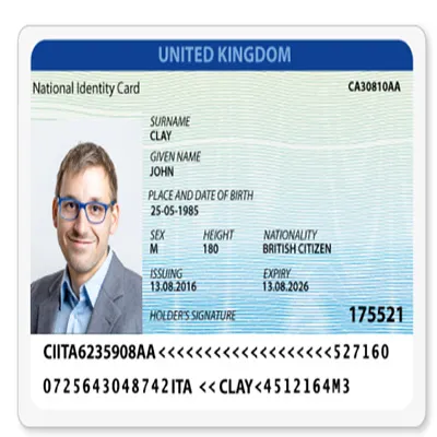 Buy Fake British ID Card Online