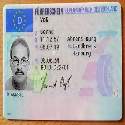 Fake German Driver’s License for sale